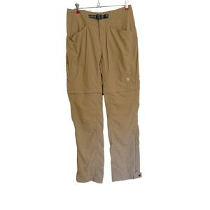 Mountain hardwear convertible, brown, hiking pants